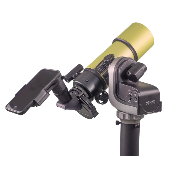 Acuter Solarus 80 white light solar telescope with Suntracker AZ mount and tripod