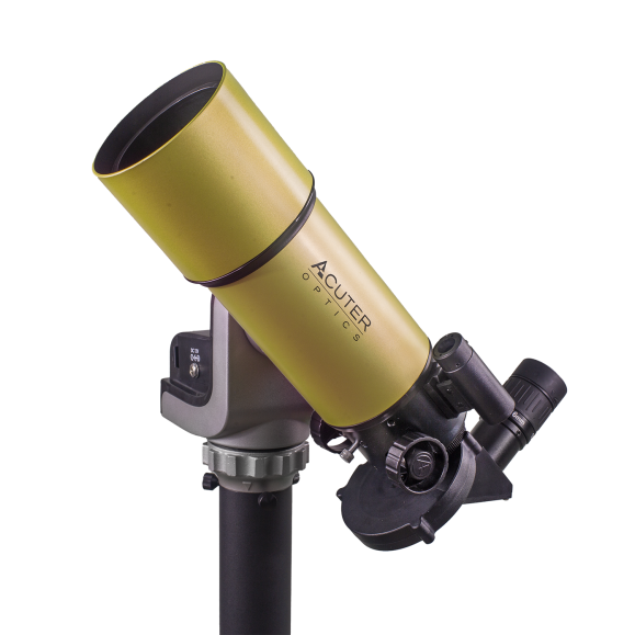 Acuter Solarus 80 white light solar telescope with Suntracker AZ mount and tripod