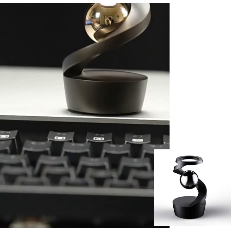 Kinetic Sphere - Metal Sculpture with... Kinetic Sphere - Metal Sculpture with...