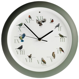 Wall Clock with Birds...