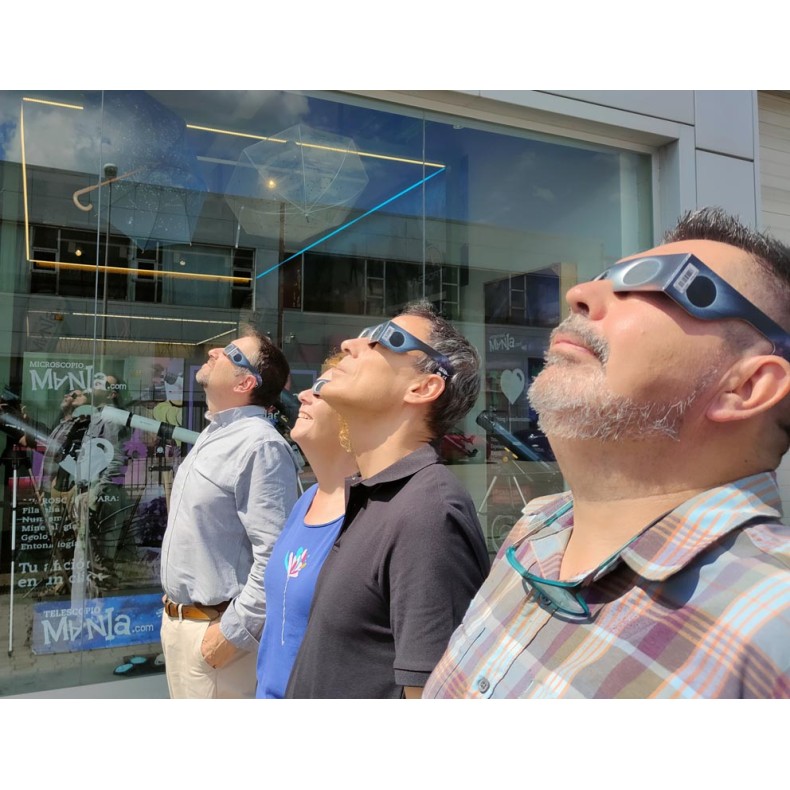 Pack of 25 solar eclipse glasses...