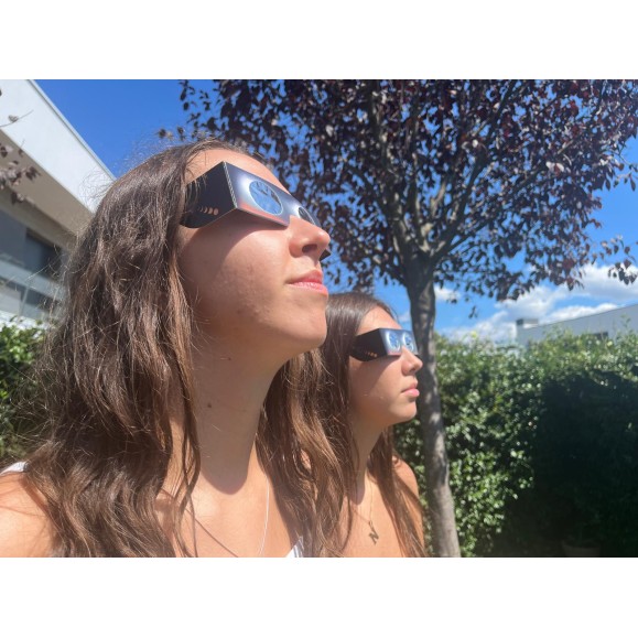 Pack of 10 solar eclipse glasses Telescopiomania with AstroSolar® film by Baader Planetarium