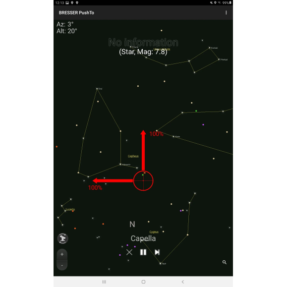 BRESSER PushTo NT-76/350 Smart Telescope