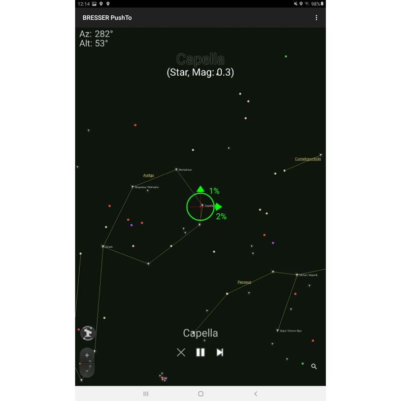 BRESSER PushTo NT-76/350 Smart Telescope