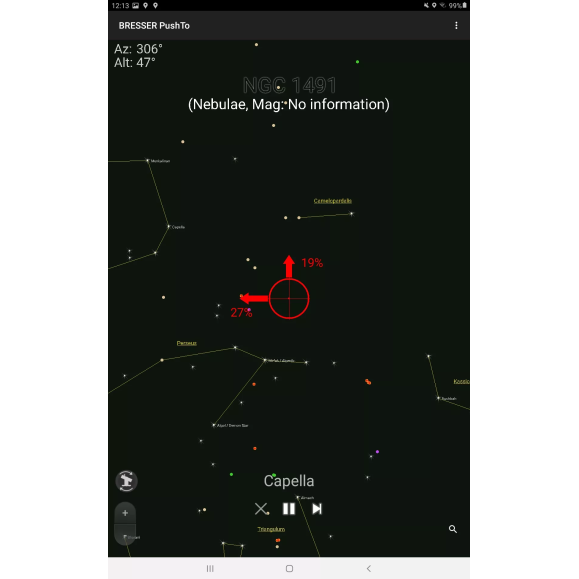BRESSER PushTo AR-80/400 Smart-Telescope with Tripod