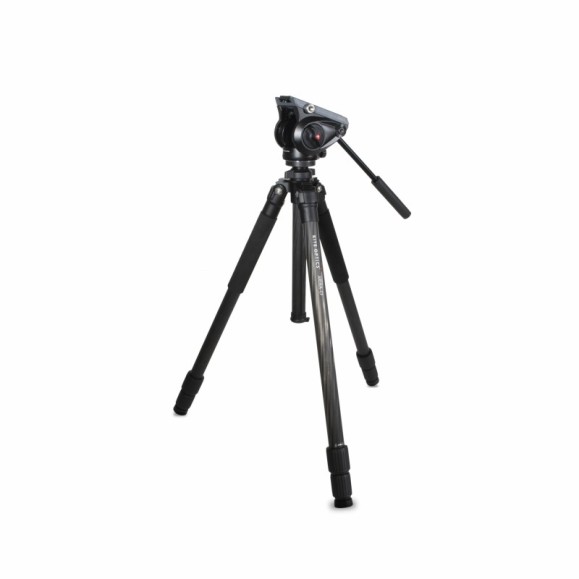 Carbon fiber tripod Kite Optics ARDEA CF with ball head Manfrotto 128RC