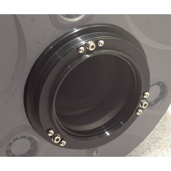 Adapter TS for decoupling the primary mirror cell focuser with tilt flange