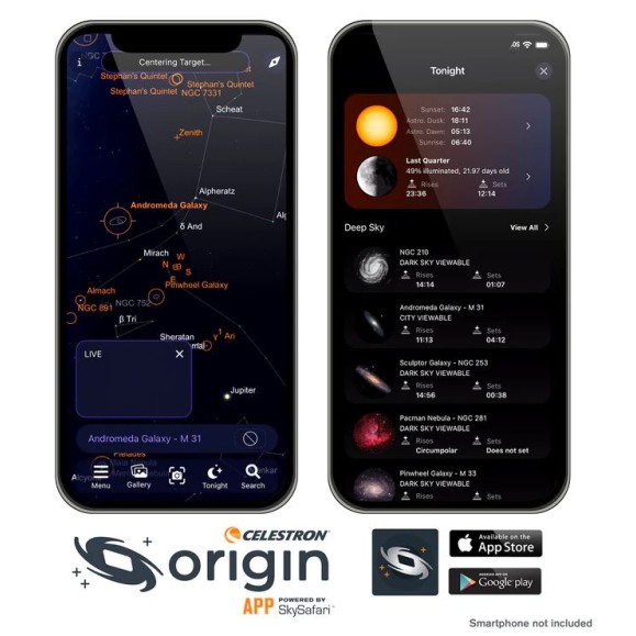 Telescopio Celestron Origin Mark II El Observatorio inteligente CEL12100