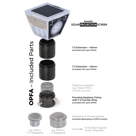 Solar Projection Screen BAADER PLANETARIUM