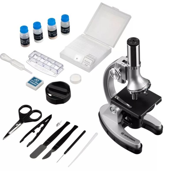 Microscope kit Bresser Junior Biotar 300x-1200x (without case)