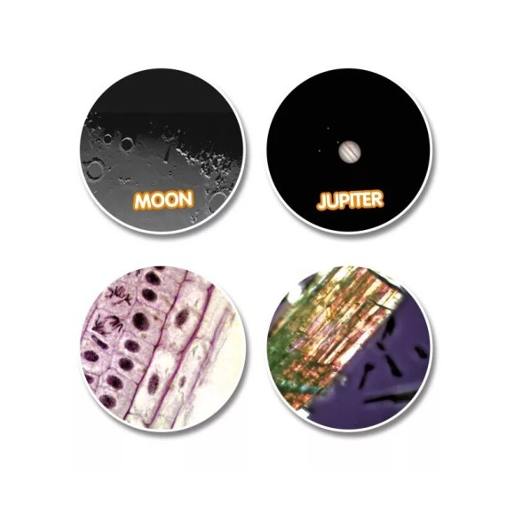 Telescope and Microscope Set National Geographic for beginners