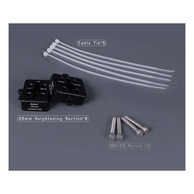 ASKAR elevating blocks for SQA series... ASKAR elevating blocks for SQA series...