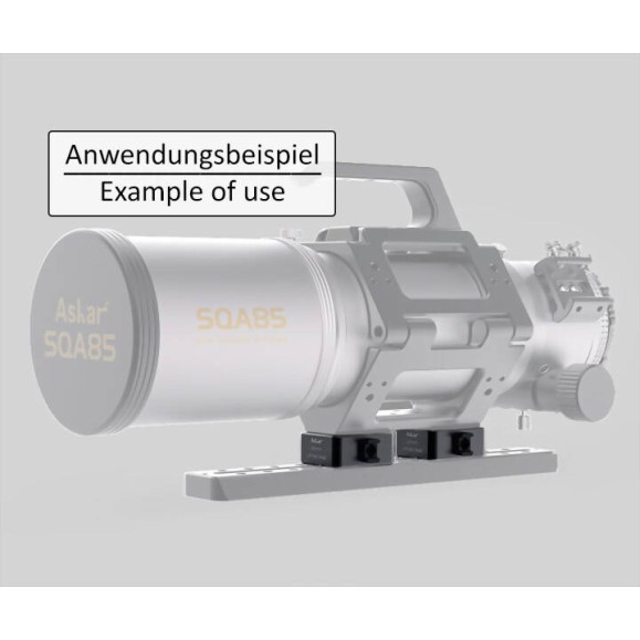 ASKAR elevating blocks for SQA series telescopes