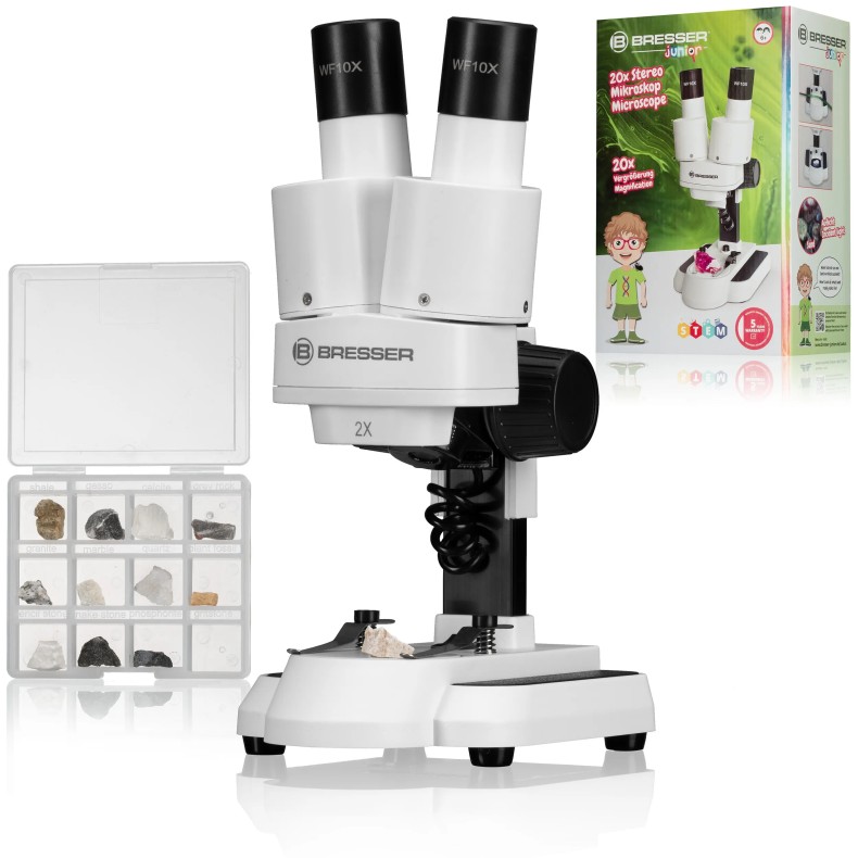 BRESSER JUNIOR 20x Stereo Microscope