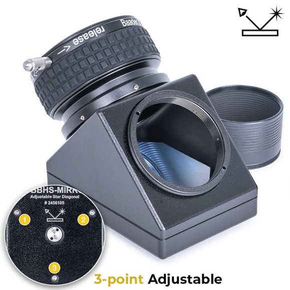 Adjustable diagonal mirror Baader 2" BBHS® BBHS® 2" diagonal mirror