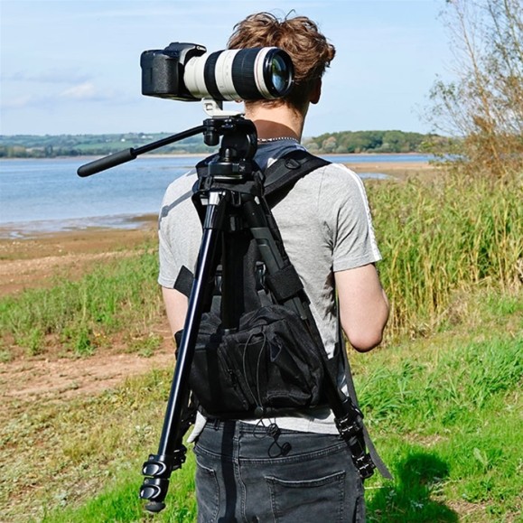 Tripac - Tripod Harness and Accessory Pack Black