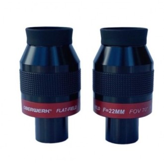 22 mm eyepieces with 70°...