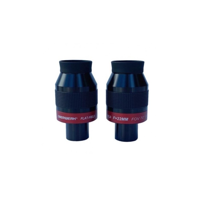 22 mm eyepieces with 70° apparent...