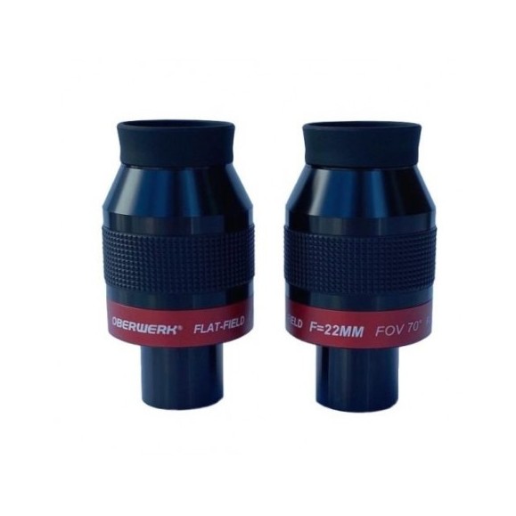22 mm eyepieces with 70° apparent field for Oberwerk XL binoculars