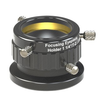 Focusing eyepiece holder...