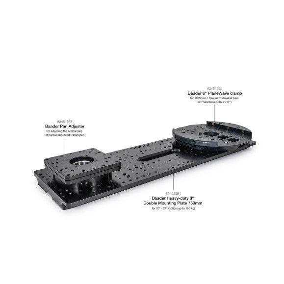 Baader 8" PlaneWave Clamp - High-precision clamping system for PlaneWave tubes