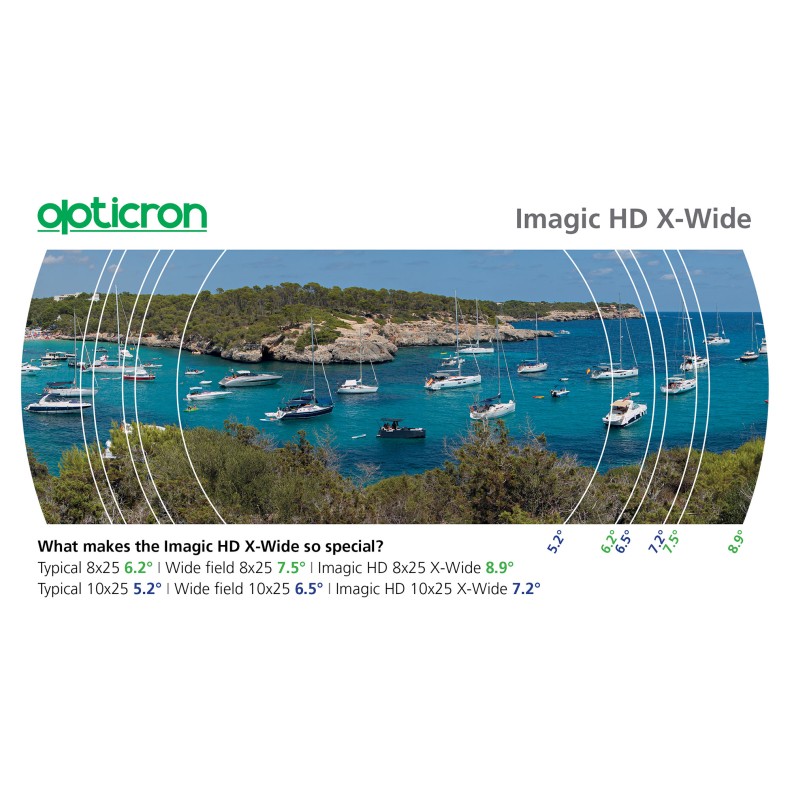 Imagic binoculars with porro prism 8x25