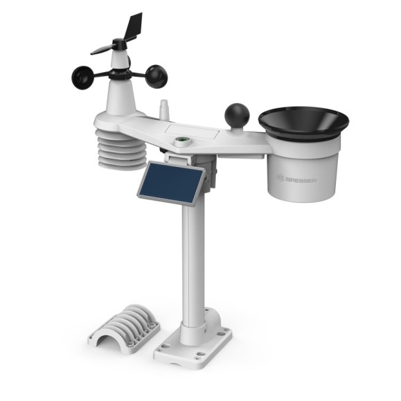BRESSER 4CAST 18.5" Wi-Fi Weather Station with 8-in-1 Sensor