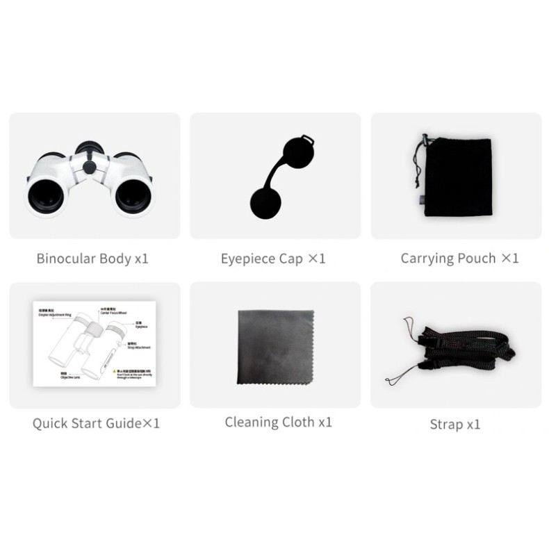 Binoculars ZWO Seestar VisionX 8x24