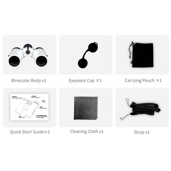 Binoculars ZWO Seestar VisionX 8x24