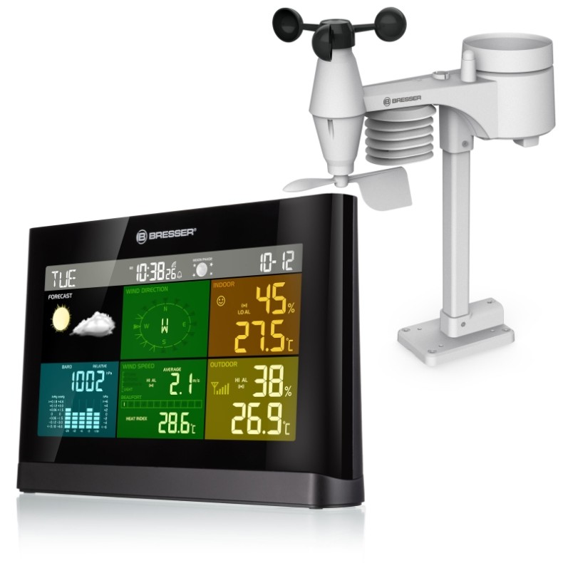 BRESSER Comfort 5-in-1 weather center...