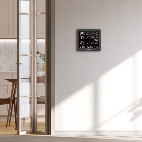 BRESSER WIFI Weather Station MeteoTemp JW 8 in 1