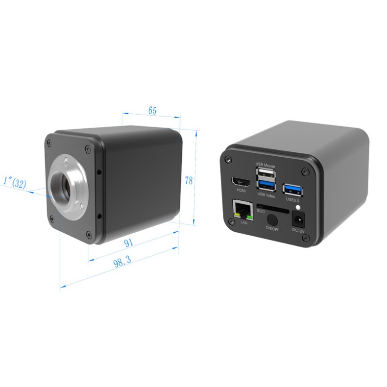 toupCam X8CAM4K 16MPA camera, color,...