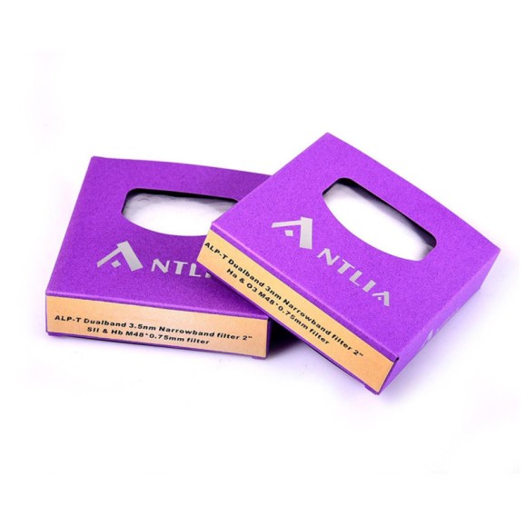 Set of 2 filters Antlia ALP-T Dual Band Ha 3nm and SII-Hb 3.5nm, 50.8mm