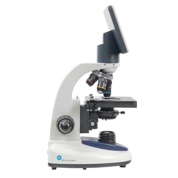 Microscope BMS 146 FLArQ LED 230V with mechanical stage and Cellpad Mini