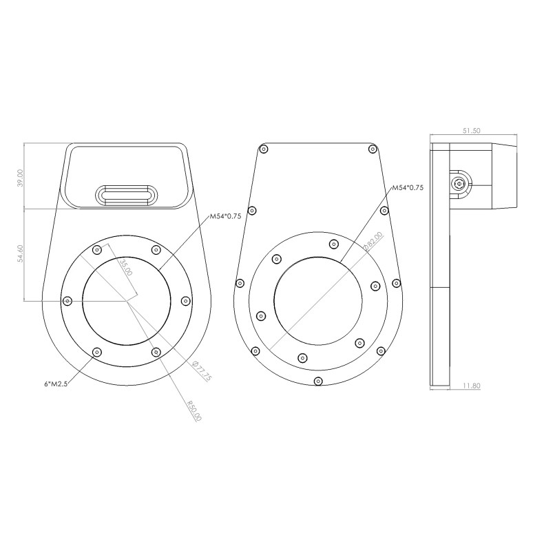Wanderer Astro Lite V2 Rotator (M68)