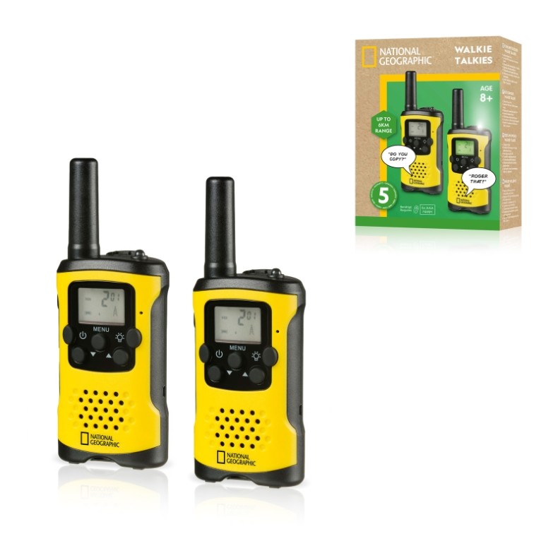 NATIONAL GEOGRAPHIC walkie-talkies...