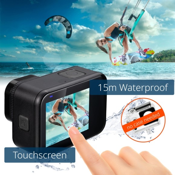 NATIONAL GEOGRAPHIC 4K Ultra-HD 60fps Wi-Fi Sports Camera Explorer 7