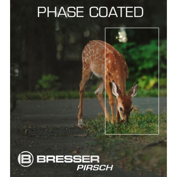 BRESSER Pirsch 8x42 Binoculars with Phase Corrector Coating