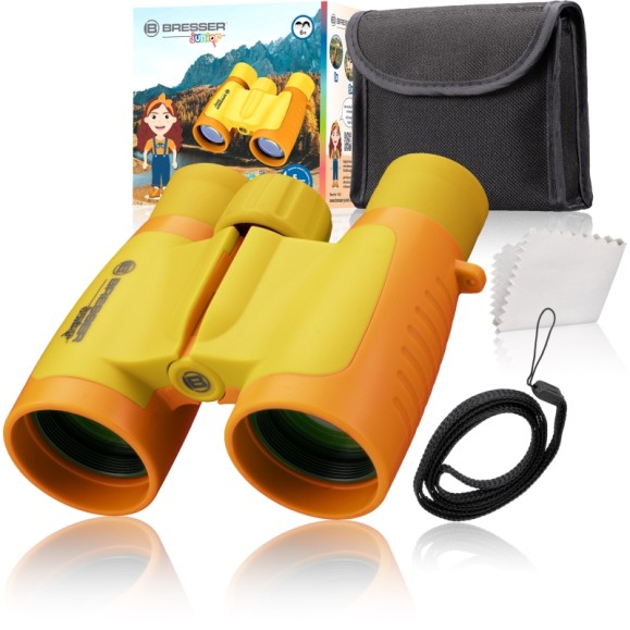Binoculars for children BRESSER JUNIOR 3x30 color yellow
