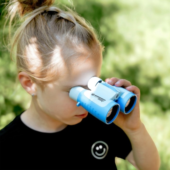 Children's binoculars BRESSER JUNIOR 3x30 color blue