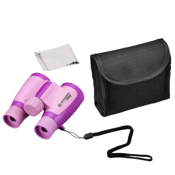 Binoculars for children BRESSER JUNIOR 3x30 color fuchsia