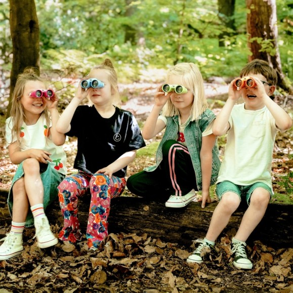 Children's binoculars BRESSER JUNIOR 3x30 color green