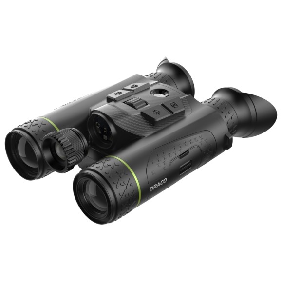 PIXFRA Draco D635-4K LRF 4-in-1 multispectral thermal binoculars with night vision and laser range finder
