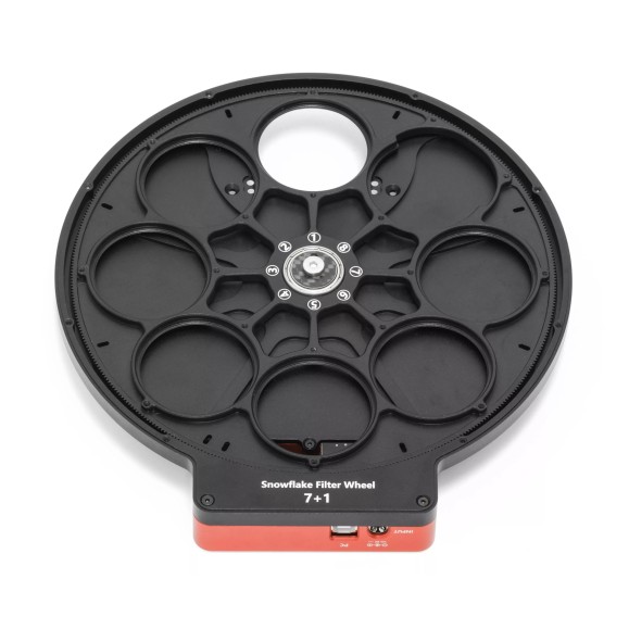 Snowflake 8 x 36mm WandererAstro low profile filter wheel