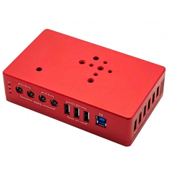 Intelligent power concentrator and USB control with management of the Wanderer Astro PRO V3 spray heater