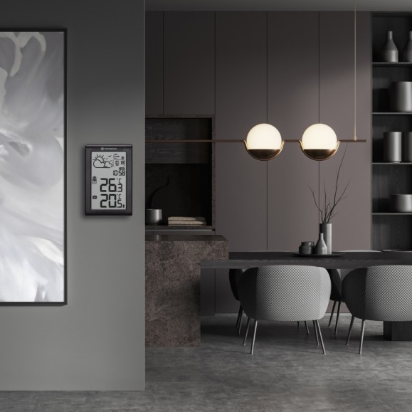 Estación meteorológica BRESSER Meteo Temp W con señal horaria DCF