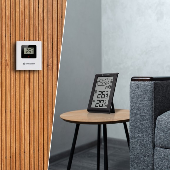 Estación meteorológica BRESSER Meteo Temp W con señal horaria DCF