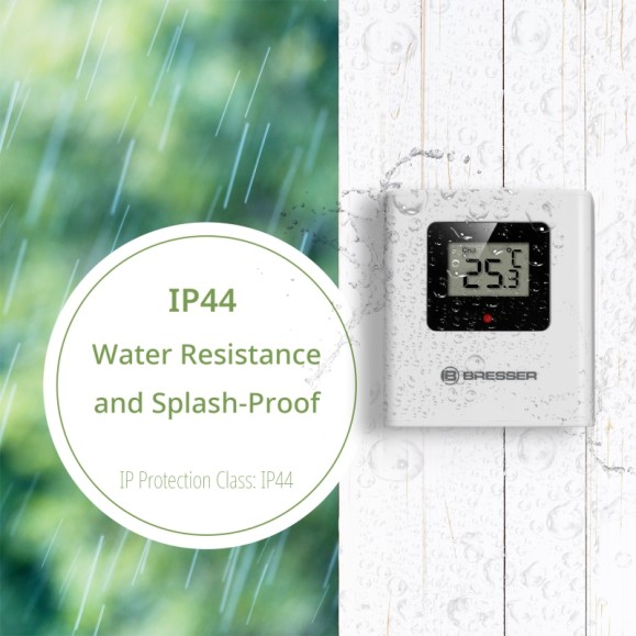 Estación meteorológica BRESSER Meteo Temp W con señal horaria DCF