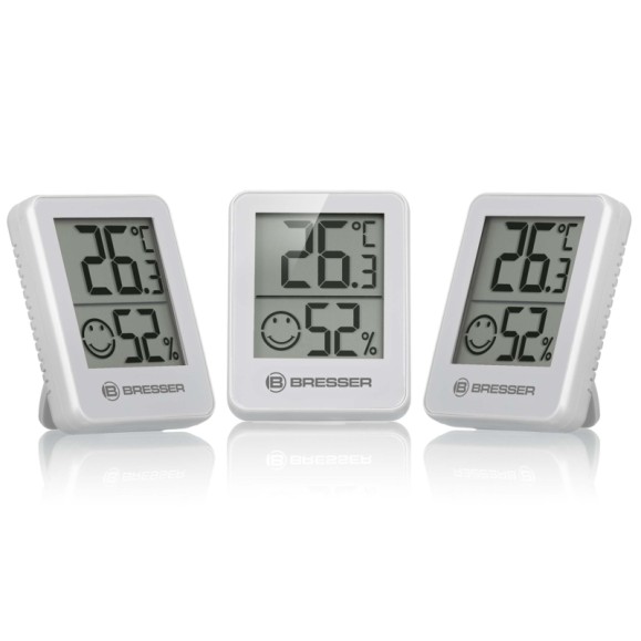 BRESSER ClimaTemp Hygro 3-Piece Indicator