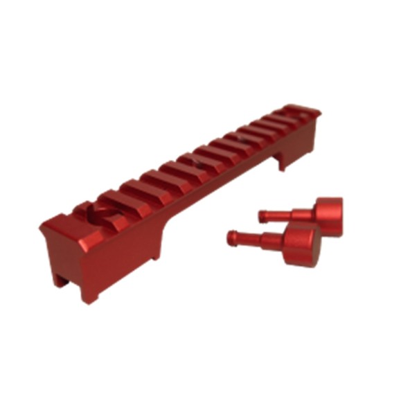 Attachment handle for installation on telescope rings